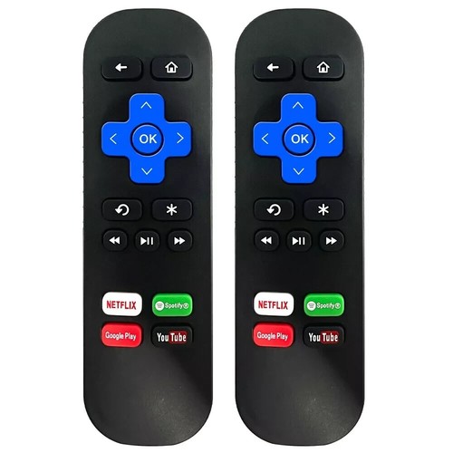 2pcs remote control for roku - remote,