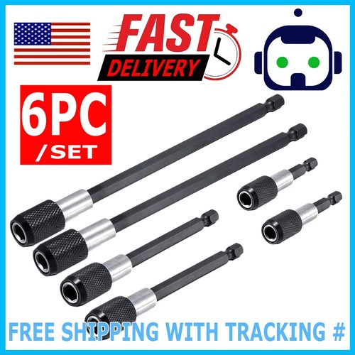 6pcs hex shank holder - 6pcs, 1/4