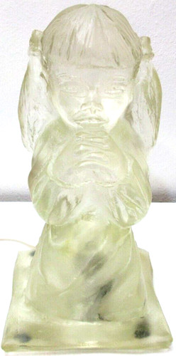 Vintage girl praying - girl,