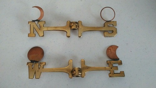 Moon phase weathervane - 9'',