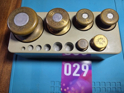 Vintage ohaus brass - ohaus,