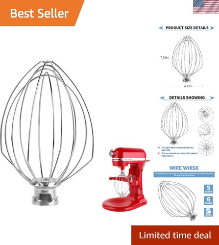 6qt wire whisk - attachment, for