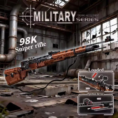 1206pcs historical rifle - 1206pcs,