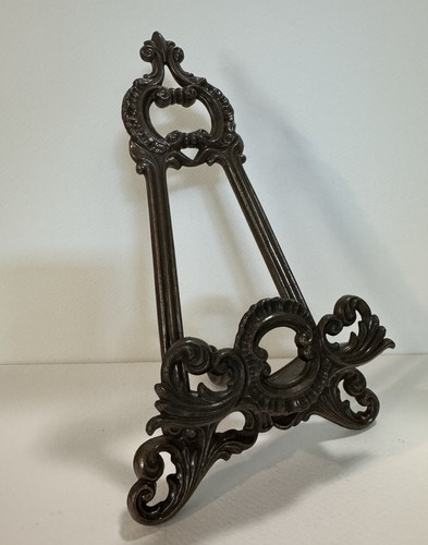 Vintage ornate cast metal - ornate,