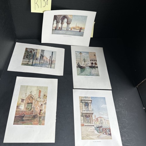 Lot vintage venice art - venice,