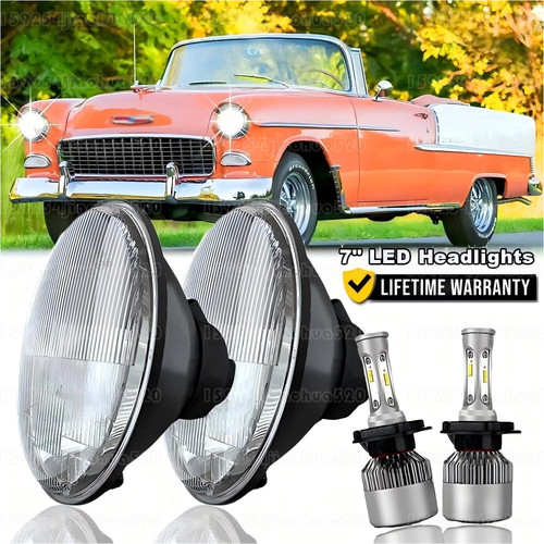 Pair inch rround led - pair,