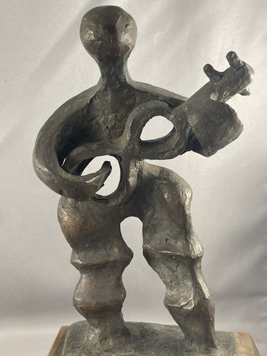 Mid century abstract bronze - century,