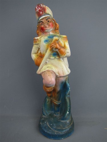 Vintage carnival chalk ware - chalk,