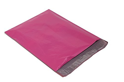 100 5x10 hot pink poly - hot,