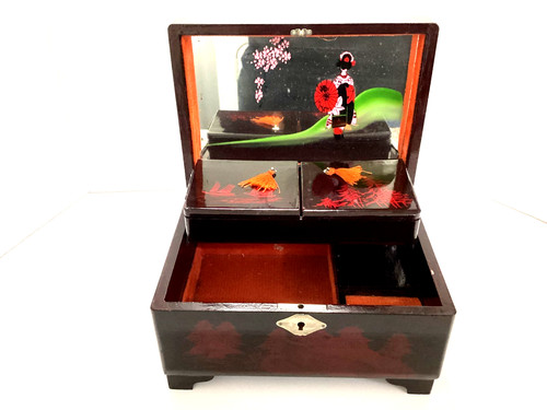 Vtg japanese black red - vtg,