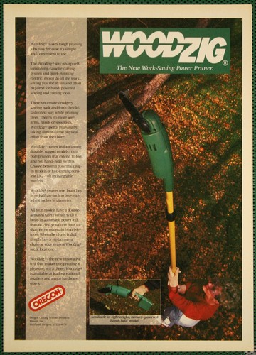 Oregon woodzig power pruner - power,