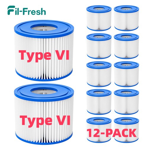 Pack hot tub filter - 4/6/8/12-pack,