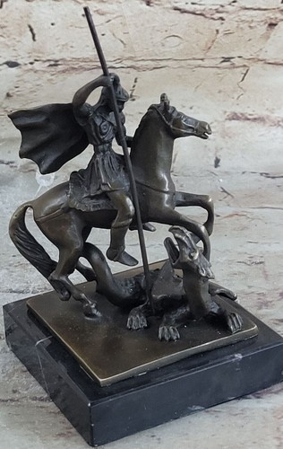 Bronze statue catholic st - 5",