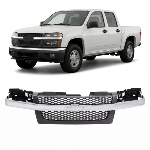 Grille chrome center molding - grille,