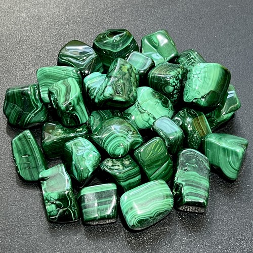 Malachite tumbled - malachite, pcs)
