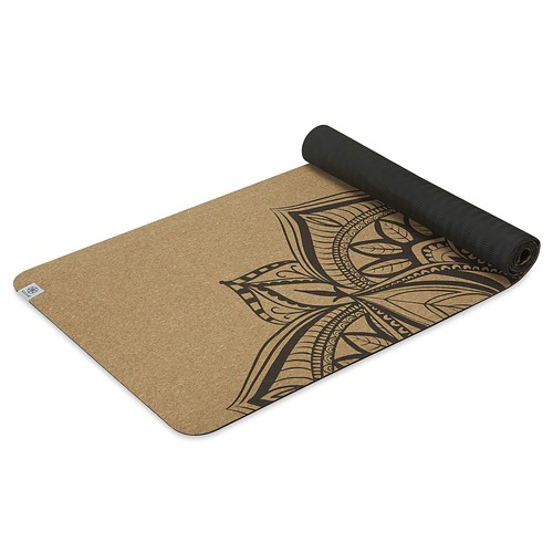 Gaiam cork yoga mat - gaiam,