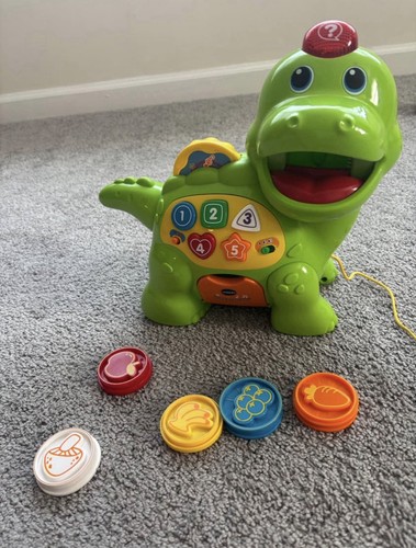 Vtech chomp and count dino - and,