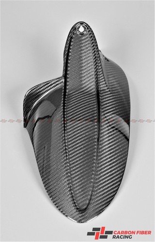 Carbon fiber rear hugger - fiber,