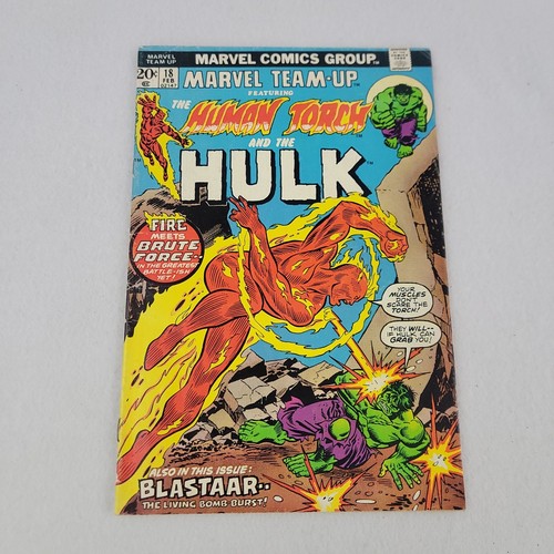 Marvel team human torch - team-up, #18