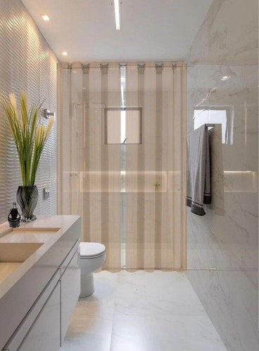 Geometric sheer curtains - sheer, 2