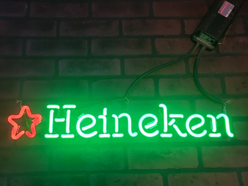 Vintage heineken neon sign - vintage,