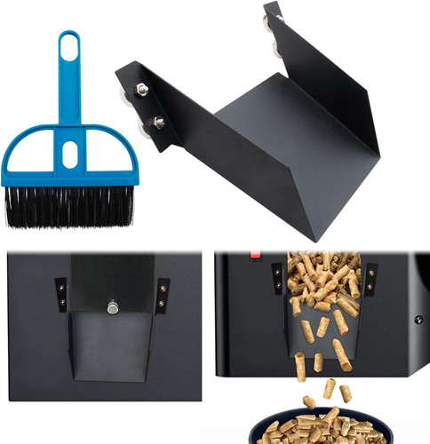Traeger pellet helper - traeger, chute