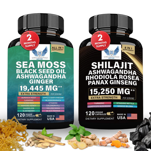 Sea moss shilajit - &,