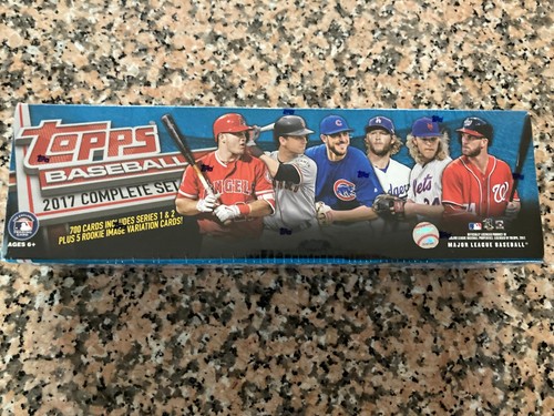 2017 topps mlb - topps, complete