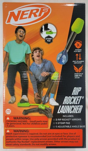 Nerf rip rocket - rocket, launcher