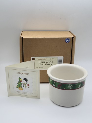 Longaberger pottery holiday - pottery,