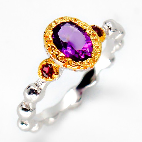 Gift jewelry natural amethyst - gift,