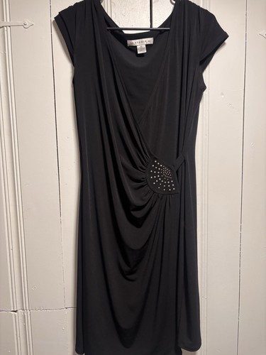 Studio black neck ruched - studio,