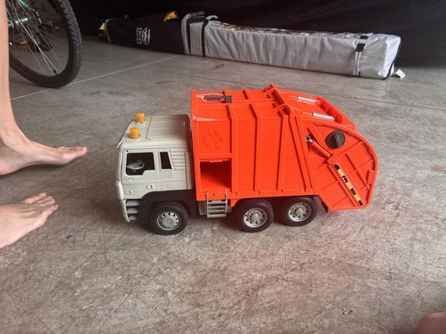 Bruder garbage truck toy - bruder, 1:16
