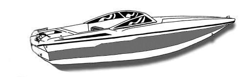 6oz boat cover tahiti 200 - boat,