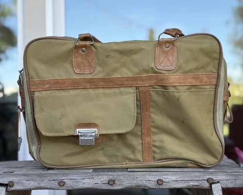 Vintage nylon leather - nylon, &