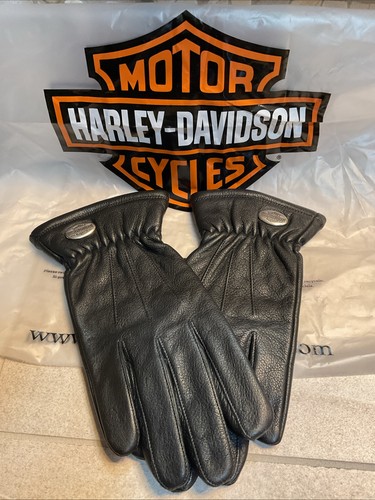 Harley davidson black leather - black,
