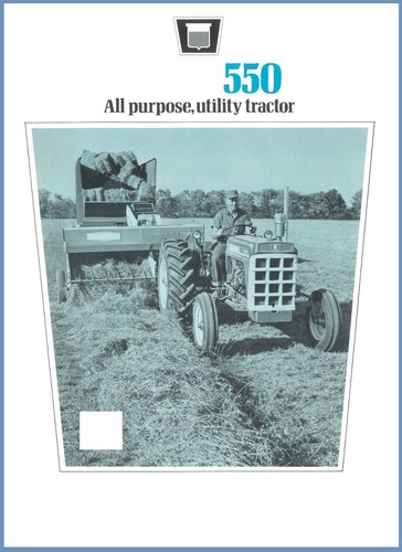 Oliver 550 tractor - 550,