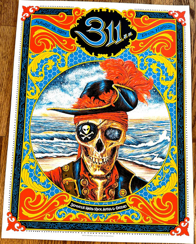Authentic 311 poster - poster, tampa