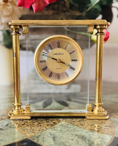 Vintage seth thomas brass - vintage,