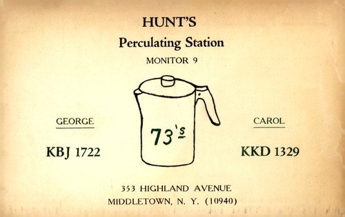 George hunt percolating - george,