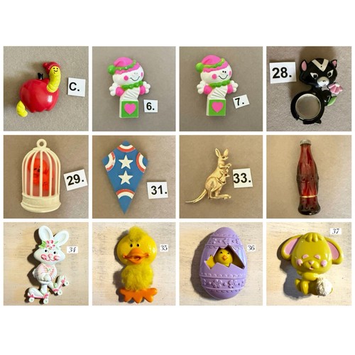 Avon fragrance pins - 70's,