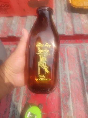 Nice clean amber blue - amber,