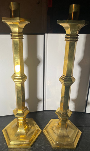 Pair of vintage heavy - ***,