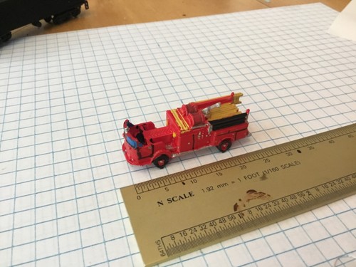 Scale engine open cab - scale,