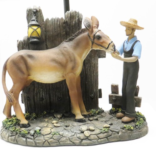 Table lamp amish - lamp,