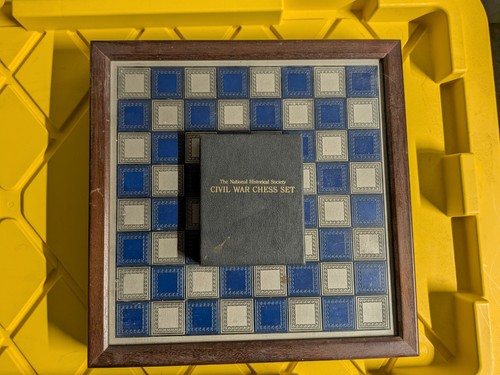Civil war chess set wooden - civil,