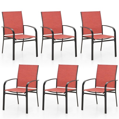 Patio chairs set 6 - chairs, of