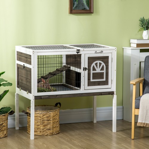 Rabbit hutch guinea pig - rabbit, cage