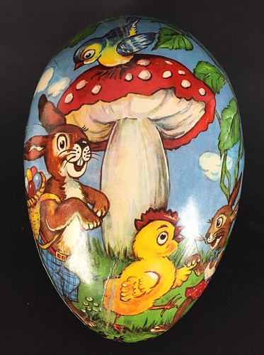 Vtg easter candy containers - 2,