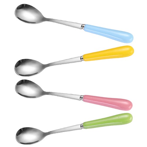 4pcs ceramic handle stirring - ceramic,